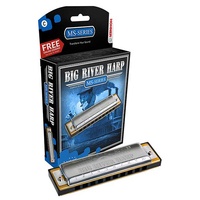 Hohner MS Series Big River Harmonica in the Key of A