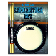 Peace Apprentice Kit with Tuneable Practice Pad & Sticks