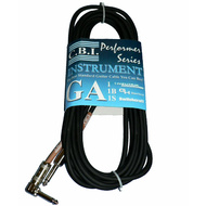 C.B.I. Cables GA1B All American Series 20ft Instrument Cable with 1 x Right Angle Jack