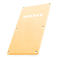 GT ABS Tremolo Spring Cover Back Plate with Holes in Ivory (Pk-1)