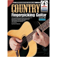 Progressive Country Fingerpicking Guitar Book/Online Audio