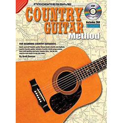 Progressive Country Guitar Method Book/CD