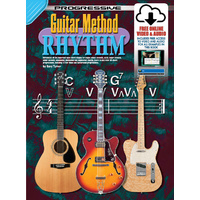 Progressive Guitar Method Rhythm Book/Online Video & Audio