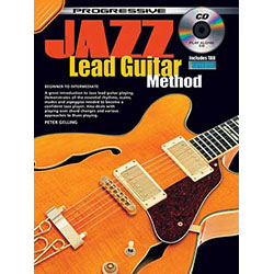 Progressive Jazz Lead Guitar Method Book/CD