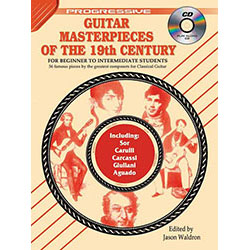 Progressive Guitar Masterpieces Of The 19th Century Book/CD