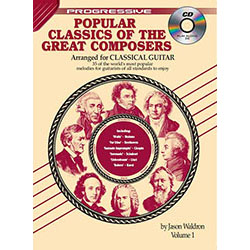 Progressive Popular Classics Of The Great Composers Volume 1 Book/CD