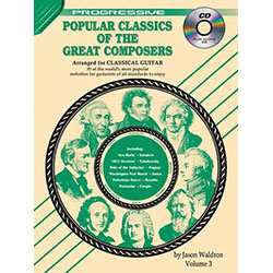 Progressive Popular Classics Of The Great Composers Volume 3 Book/CD