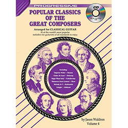 Progressive Popular Classics Of The Great Composers Volume 4 Book/CD