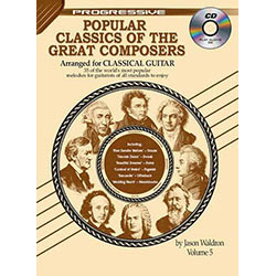 Progressive Popular Classics Of The Great Composers Volume 5 Book/CD