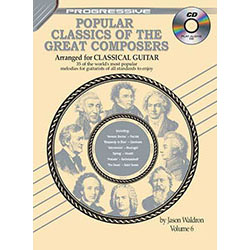 Progressive Popular Classics Of The Great Composers Volume 6 Book/CD