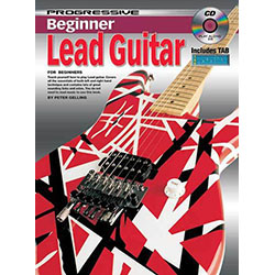 Progressive Beginner Lead Guitar Book/CD