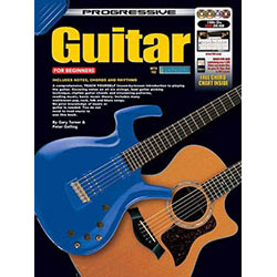 Progressive Guitar for Beginners Book/CD/DVD(2)/DVD-Rom