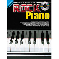 Progressive Rock Piano Method Book/CD