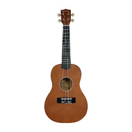 Kealoha Wooden Coloured Series Concert Ukulele with Bag in Natural Satin Finish