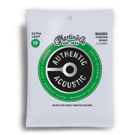 Martin Authentic Acoustic Marquis Silked 92/8 Phosphor Bronze Extra Light 12 String Guitar String Set (10-47)