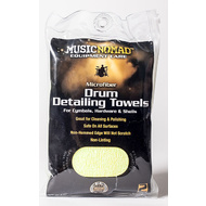 Music Nomad Microfiber Drum Detailing Towels 2-Pack