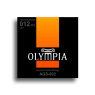 Olympia SQ Series Phosphor Bronze Light Guitar String Set (12-53)