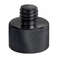 On Stage Mic Screw Adaptor in Black (3/8" Male to 5/8" Female)