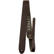 Perris 2" Basic Leather Guitar Strap in Brown