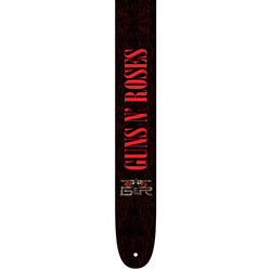 Perris 2.5" Leather Hi-Res "Guns N Roses" Licensed Guitar Strap