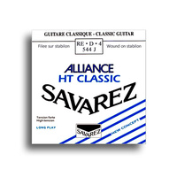 Savarez 544J Alliance HT Classic High Tension (D-4th) Single Classical Guitar String
