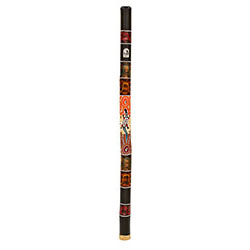 Toca Didgeridoo 47" Bamboo Gecko Design with Carry Bag