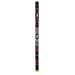 Toca Didgeridoo 47" Bamboo Turtle Design with Carry Bag