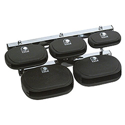 Toca 5-Pce Synthetic Clave Block Set with Mount