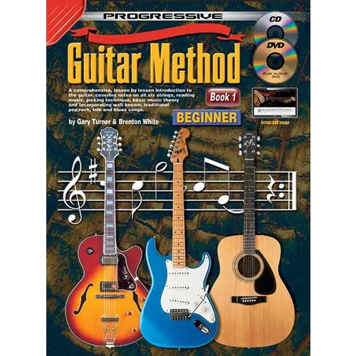 Progressive Guitar Method 1 Small Book/DVD