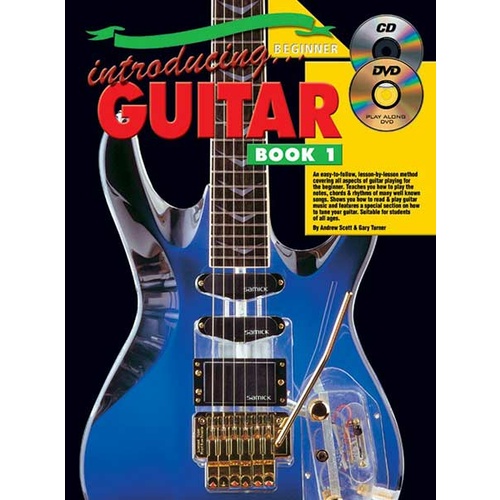 Introducing Guitar  Book 1 Book/CD/DVD