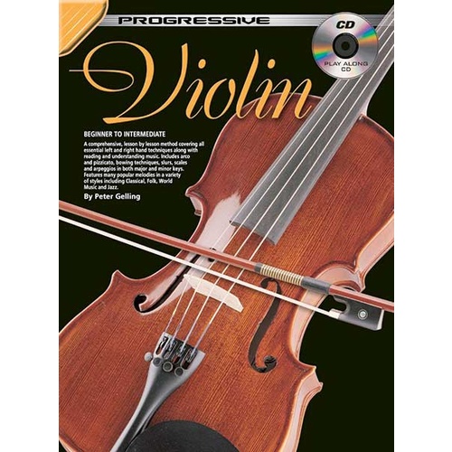 Progressive Violin Method Book/CD