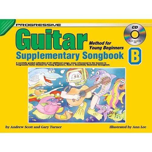Progressive Guitar Method for Young Beginners Supplementary Songbook B Book/CD