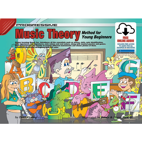 Progressive Theory Method for Young Beginners Book/Online Video & Audio
