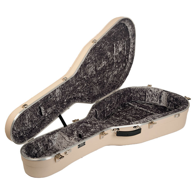 Hiscox Artist Series Small Classical Guitar Case in Ivory