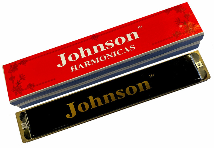 Johnson 24Hole/48Reed Tremolo Harmonica in the Key of C