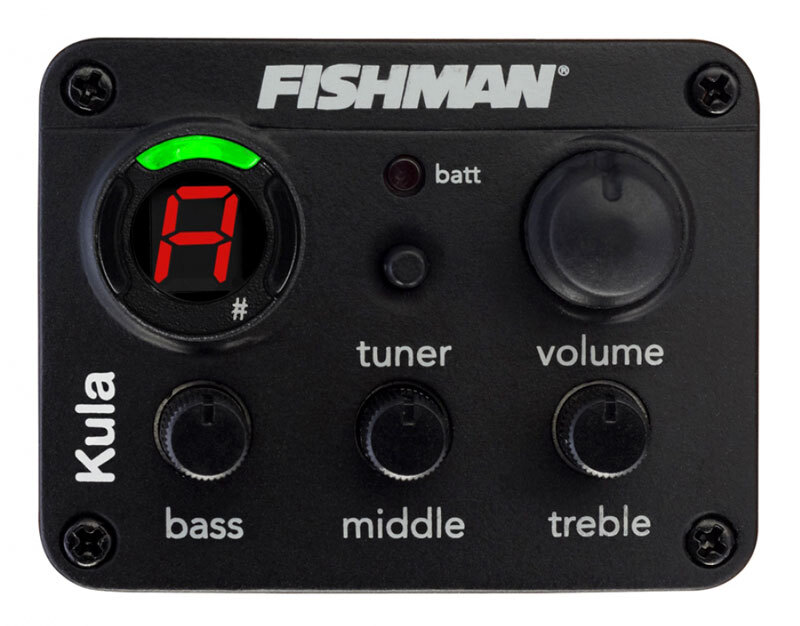 Fishman Kula Ukulele Onboard Preamp System with Sonicore Pickup