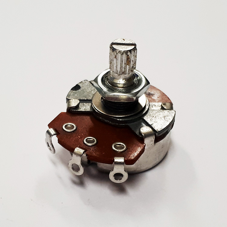GT B250K Volume Potentiometer with 15mm Split Shaft (Pk6)