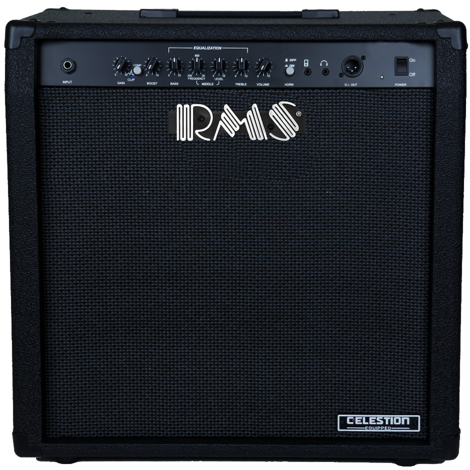 RMS Solid State Series Bass Amp Combo 80Watt, 1x12" RMS Amplification