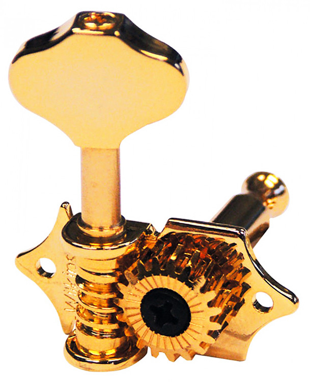 Wilkinson Acoustic Traditional OpenGear Tuning Machines in Gold Finish