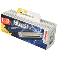 Hohner Enthusiast Series Silverstar Harmonica in the Key of Bb