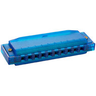 Hohner Kids Clearly Colourful Translucent Harmonica in Blue