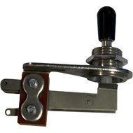 Gotoh 3-Way Toggle Switch with Black Knob for LP-Style Guitars (Pk-1)