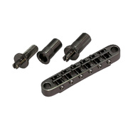 Gotoh GE103BT Tune-O-Matic Electric Guitar Bridge (Nashville) in Black Finish