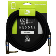 Leem 10ft Hotline Instrument Cable (1/4" Straight Plug - 1/4" Right-angled Plug)