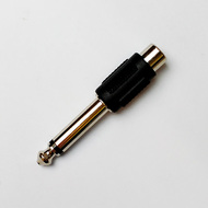 Leem Cable Adaptor (1/4" Mono Plug - RCA Jack) Pk-1