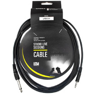 Leem 10ft Interconnect Cable (3.5mm Straight TRS - 1/4" Straight TS)