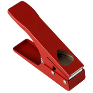 Maxtone Guitar Pick Punch in Red Finish