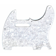 Gotoh 3-Ply TL-Style Electric Guitar Pickguard in White Pearl (Pk-1)
