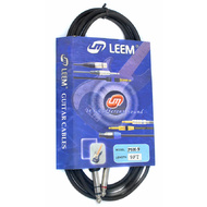 Leem 10ft Interconnect Cable (1/4" Straight TRS - 1/4" Straight TS)