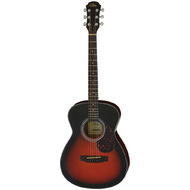Aria ADF-01 Series Folk-Body Acoustic Guitar in Brown Sunburst Gloss Finish